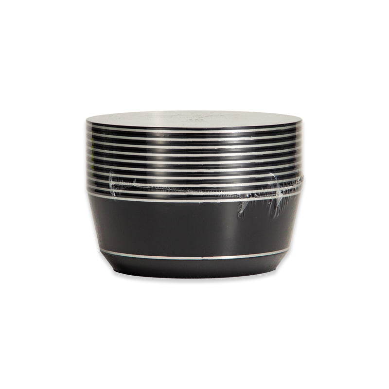 EP 10PK 14oz Soup Bowl Black+Silver