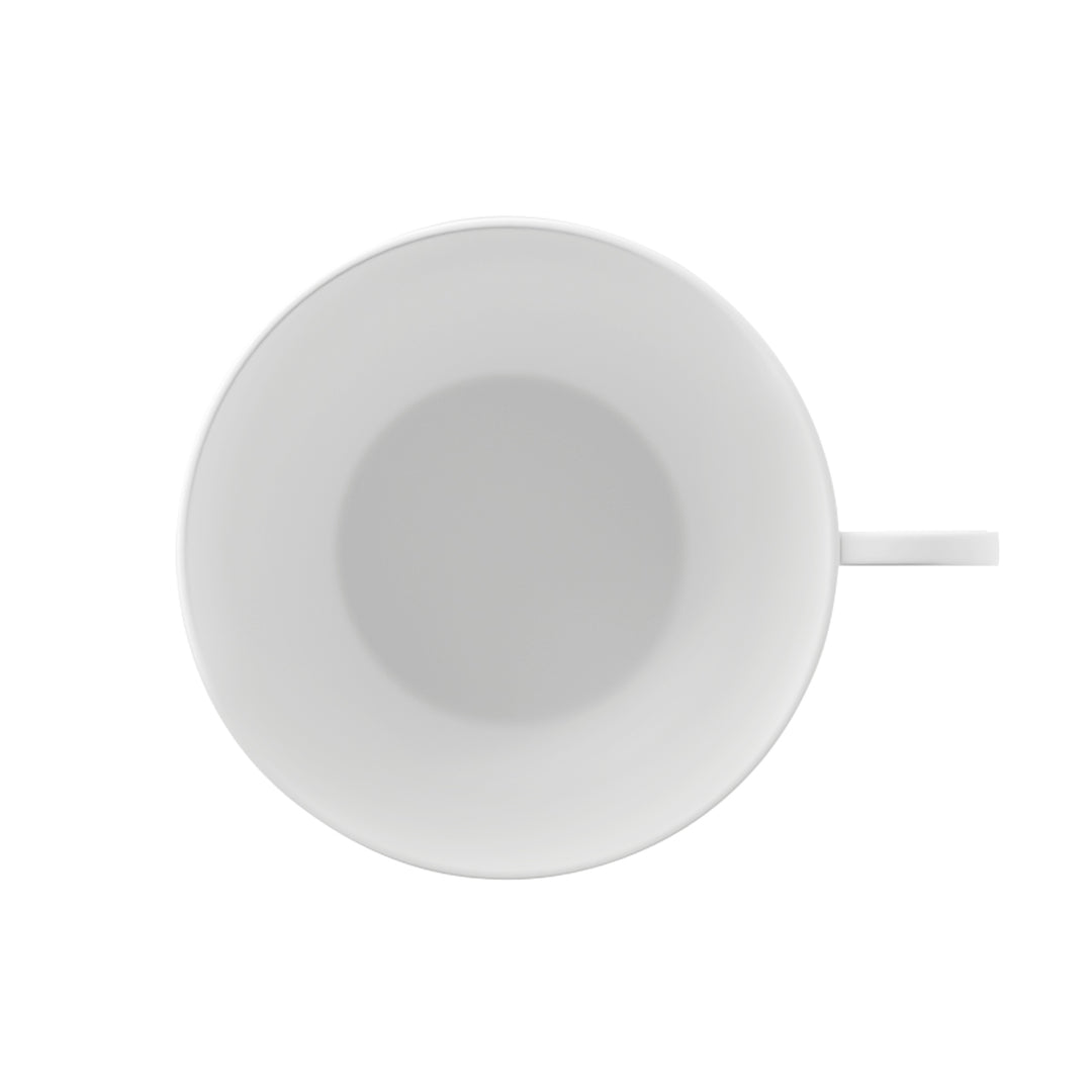 Elegance Party Premium 12.5oz Disposable Tea Cups – White | Durable Plastic Cups for Hot Beverages, Coffee, Tea & Events | 8 Pack