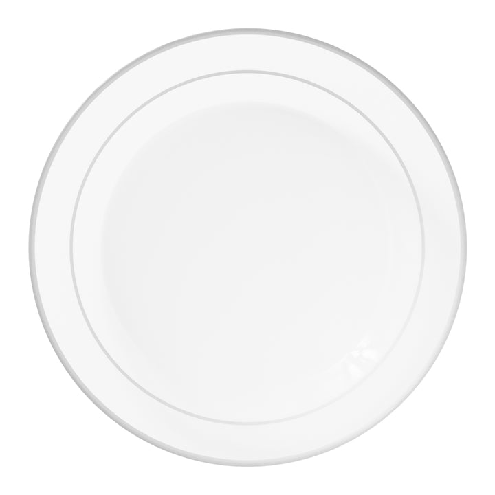 EP 14oz Soup Bowl Clear + Silver