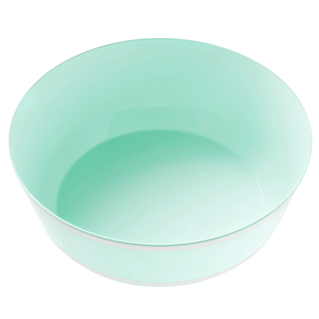 EP 14oz Soup Bowl Mint + Silver