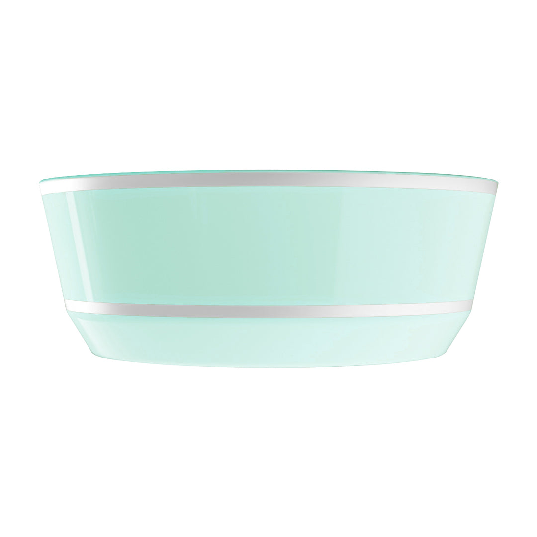 EP 14oz Soup Bowl Mint + Silver