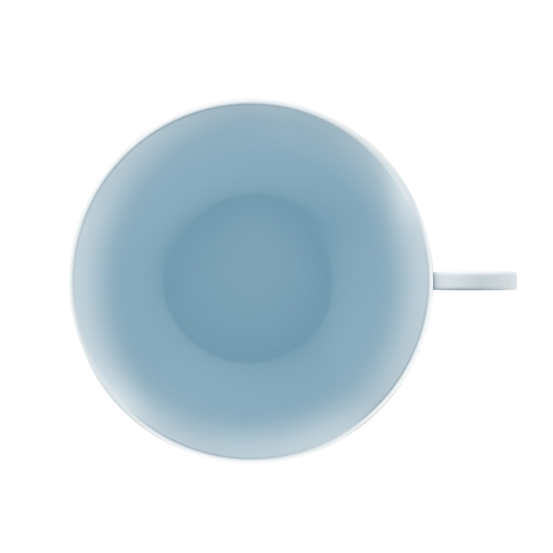 EP 12.5oz Tea Cup Ice Blue + Gold