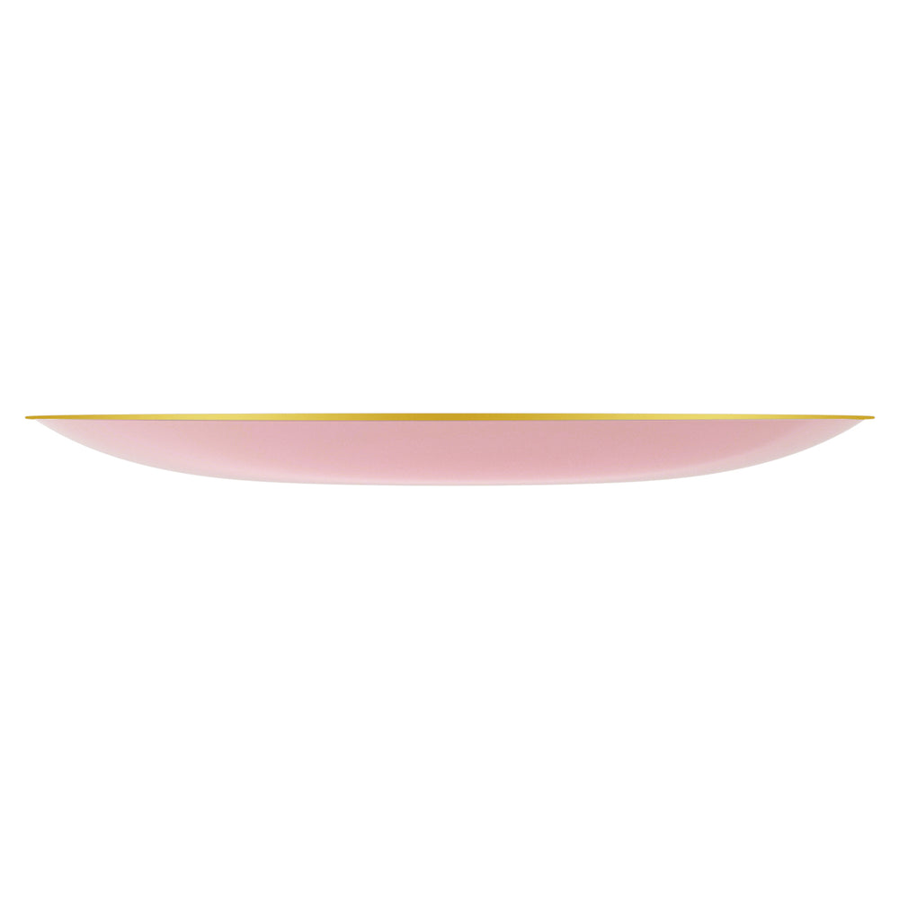 EP Curve Dinner Plate Blush + Gold
