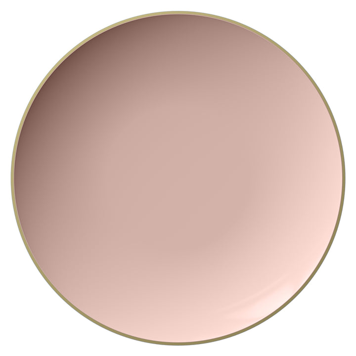 EP Curve Dinner Plate Blush + Gold