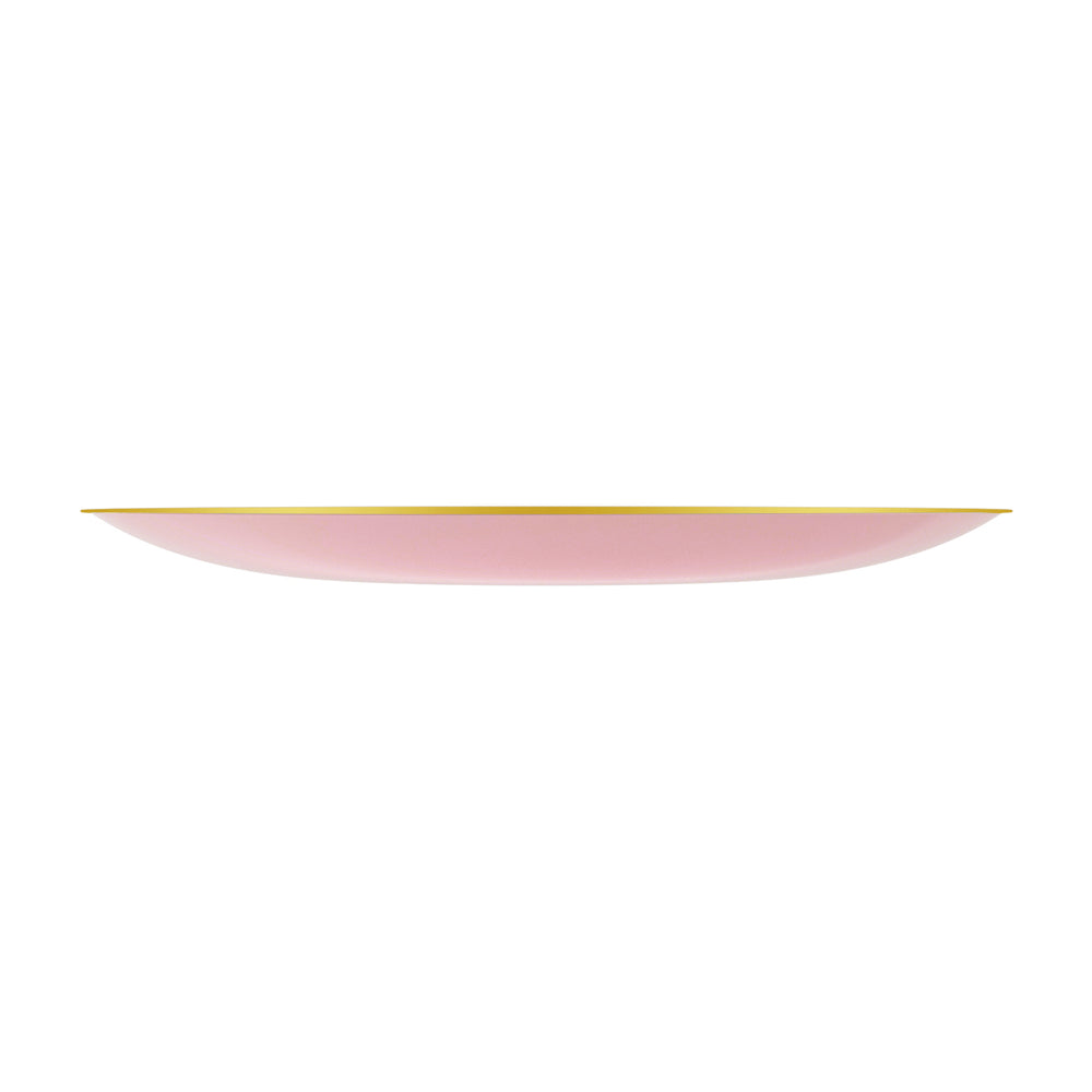 EP Curve Appetizer Plate Blush + Gold
