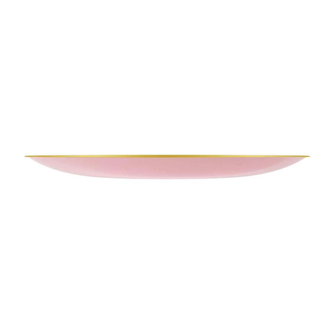 EP Curve Appetizer Plate Blush + Gold