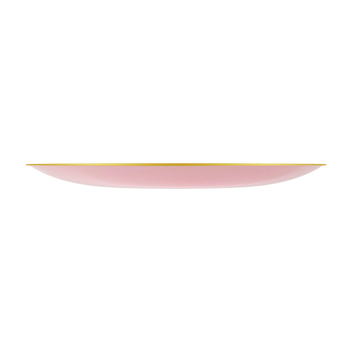 EP Curve Appetizer Plate Blush + Gold