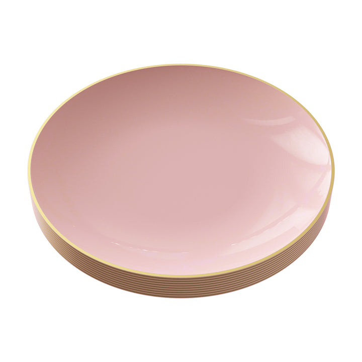 EP Curve Appetizer Plate Blush + Gold