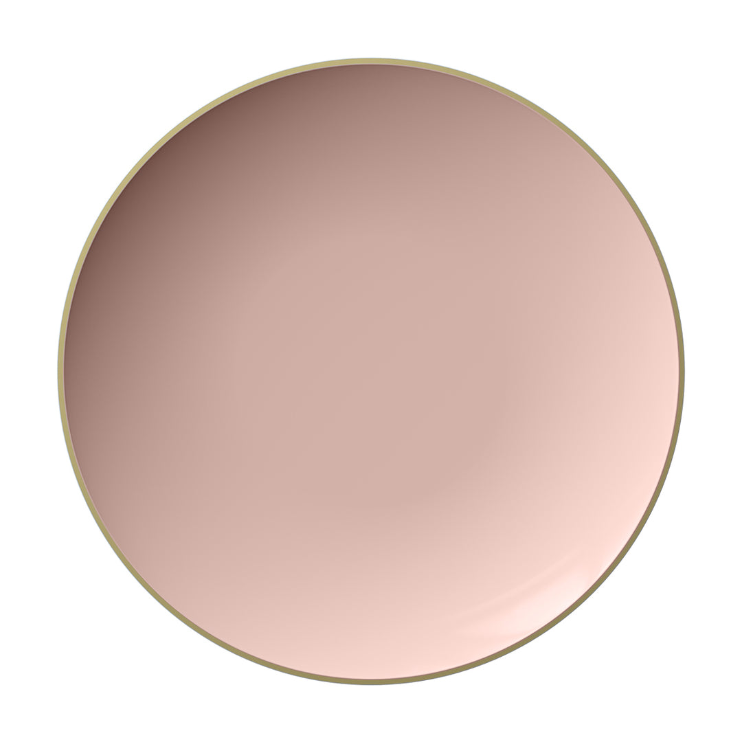 EP Curve Appetizer Plate Blush + Gold