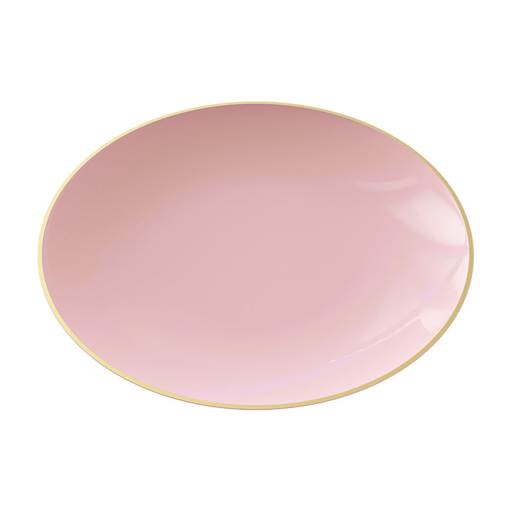 EP Curve Appetizer Plate Blush + Gold
