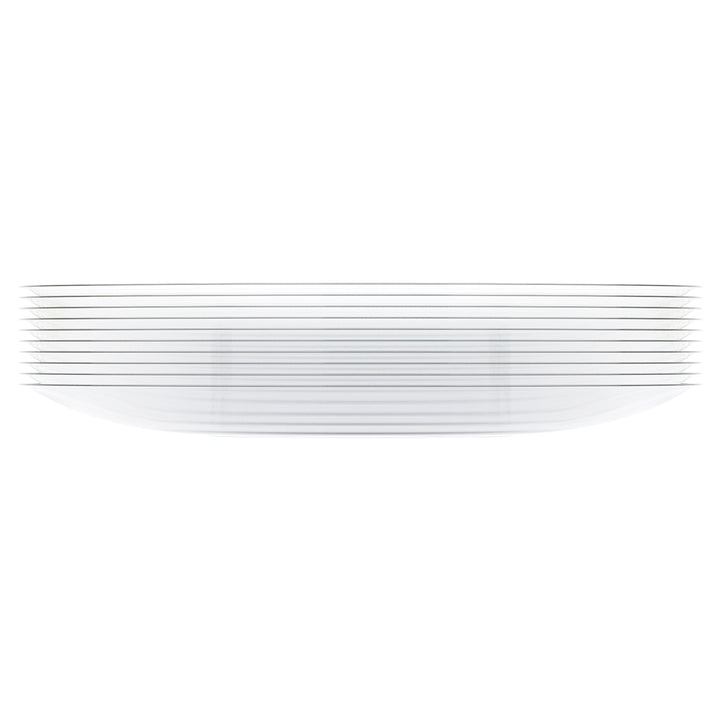 EP Curve Dinner Plate Clear + Gold