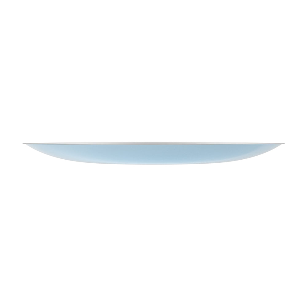 EP Curve Appetizer Plate Ice Blue + Silver