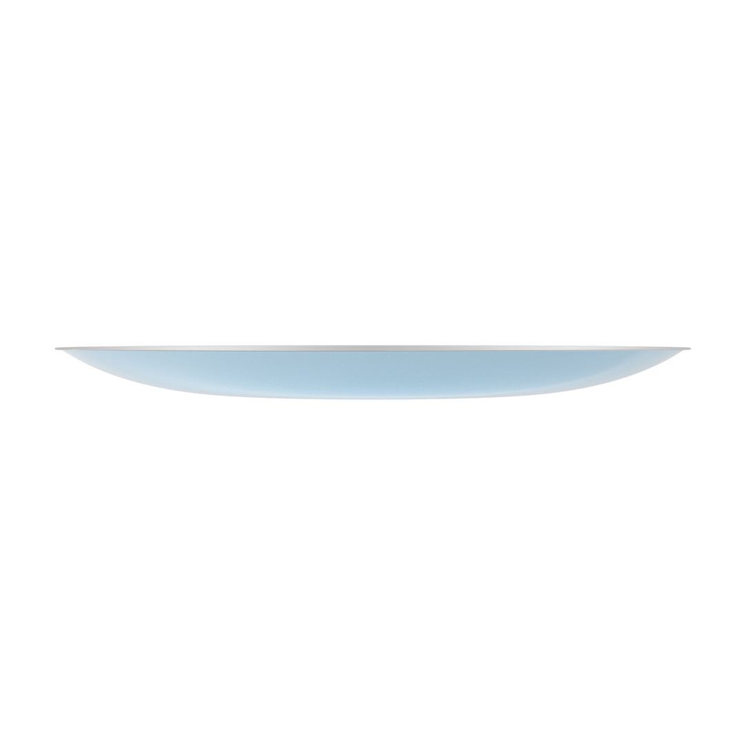 EP Curve Appetizer Plate Ice Blue + Silver