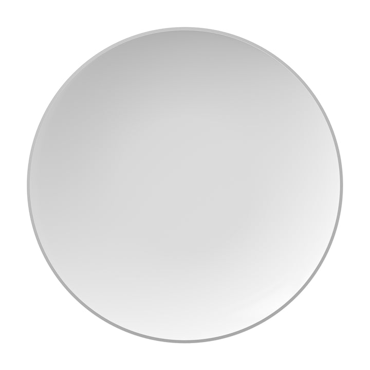 EP Curve Appetizer Plate White + Silver