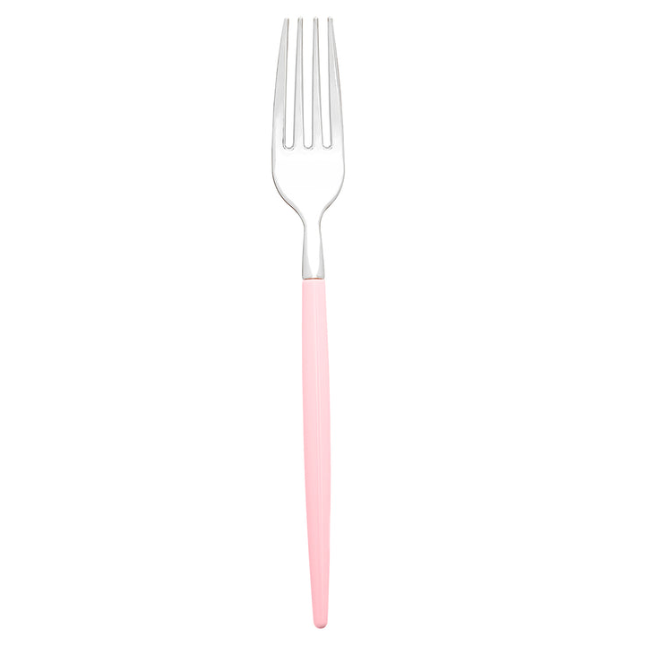 32PCS Cutlery Set Blush + Silver