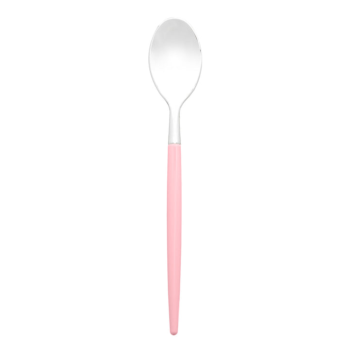 32PCS Cutlery Set Blush + Silver