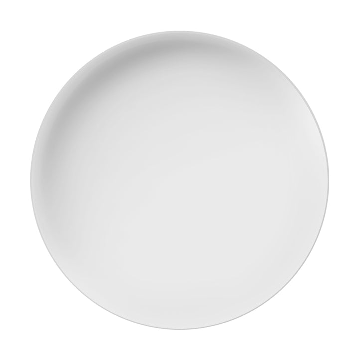 EP Edge Appetizer Plate White + Silver