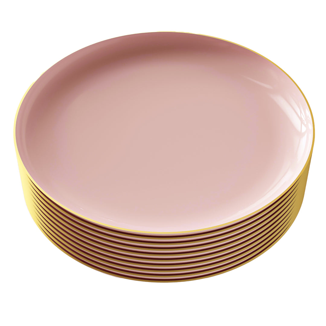 EP Edge Dinner Plate Blush + Gold
