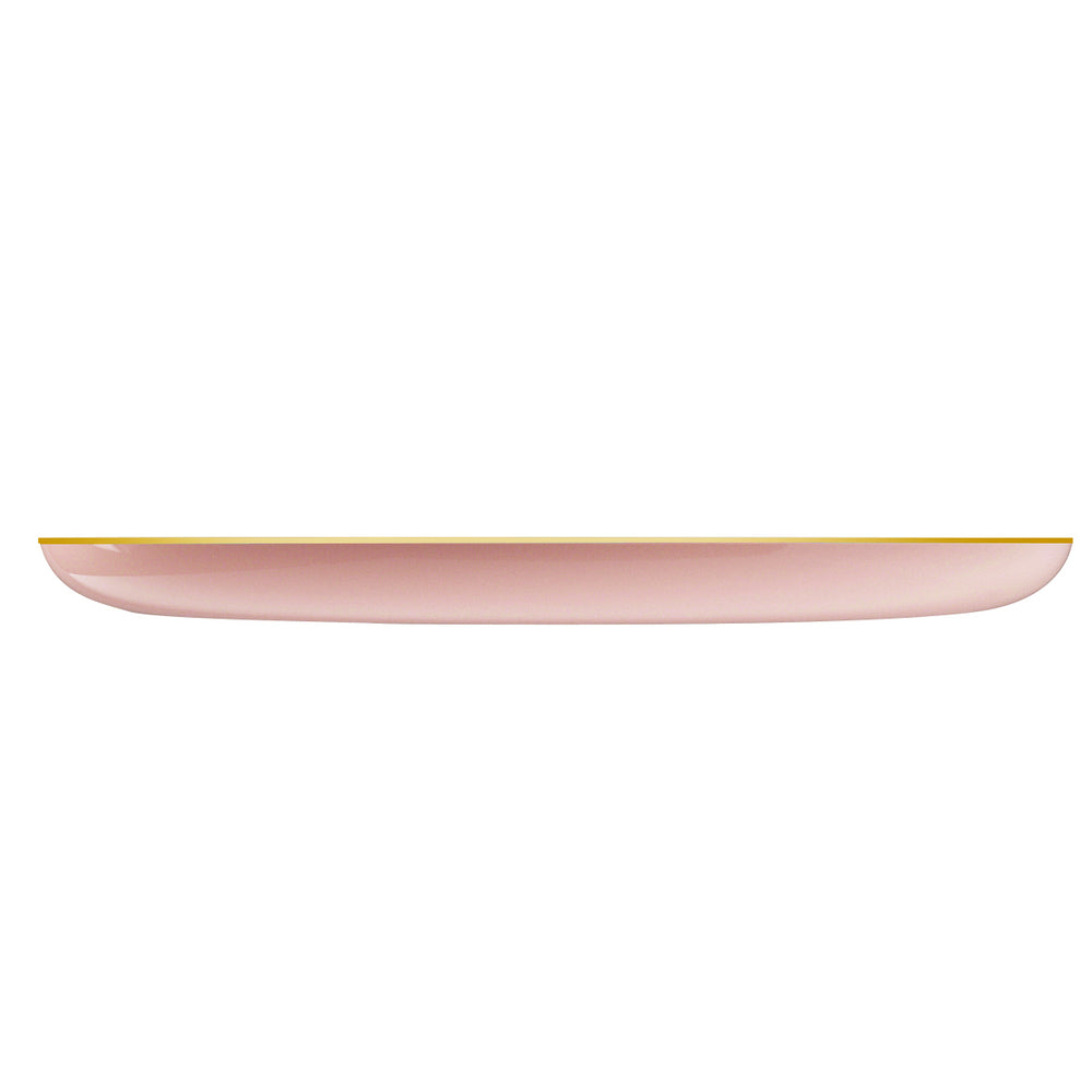EP Edge Appetizer Plate Blush + Gold