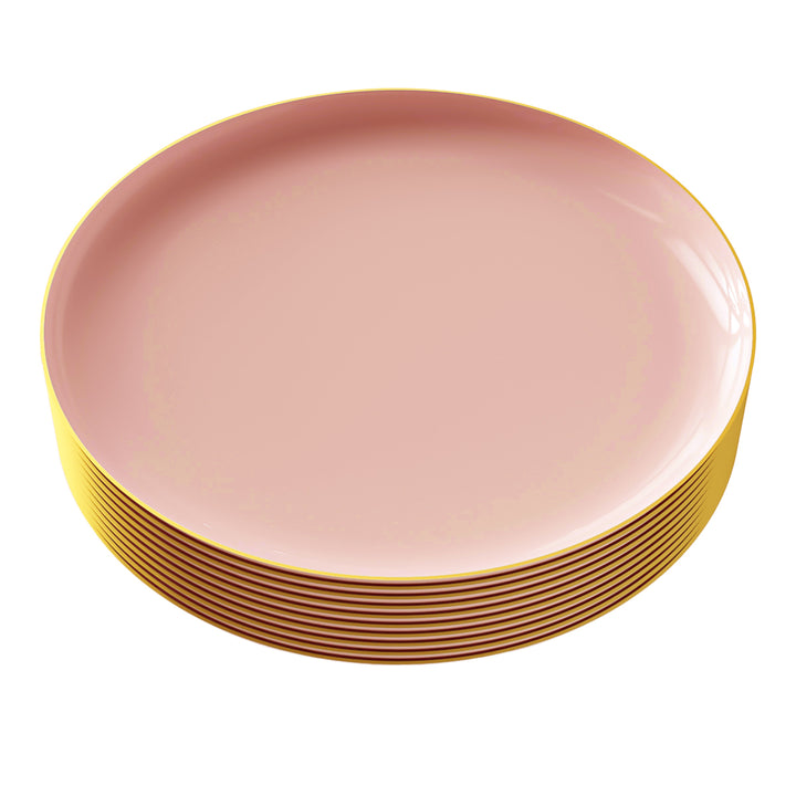 EP Edge Appetizer Plate Blush + Gold