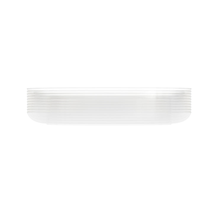 EP Edge Appetizer Plate Clear + Gold