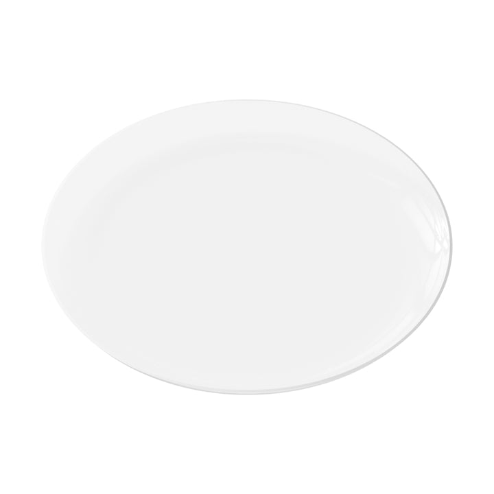 EP Edge Appetizer Plate Clear + Silver