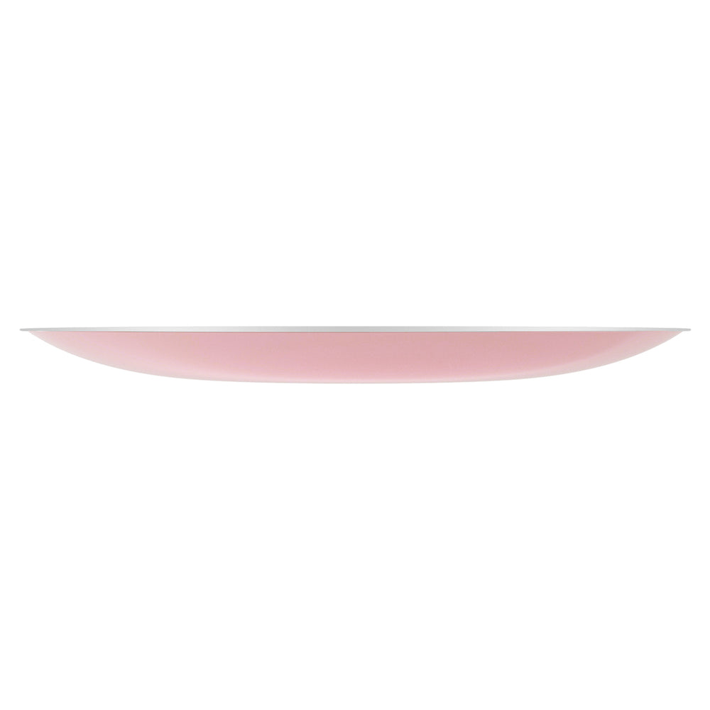 EP Curve Dinner Plate Blush + Silver