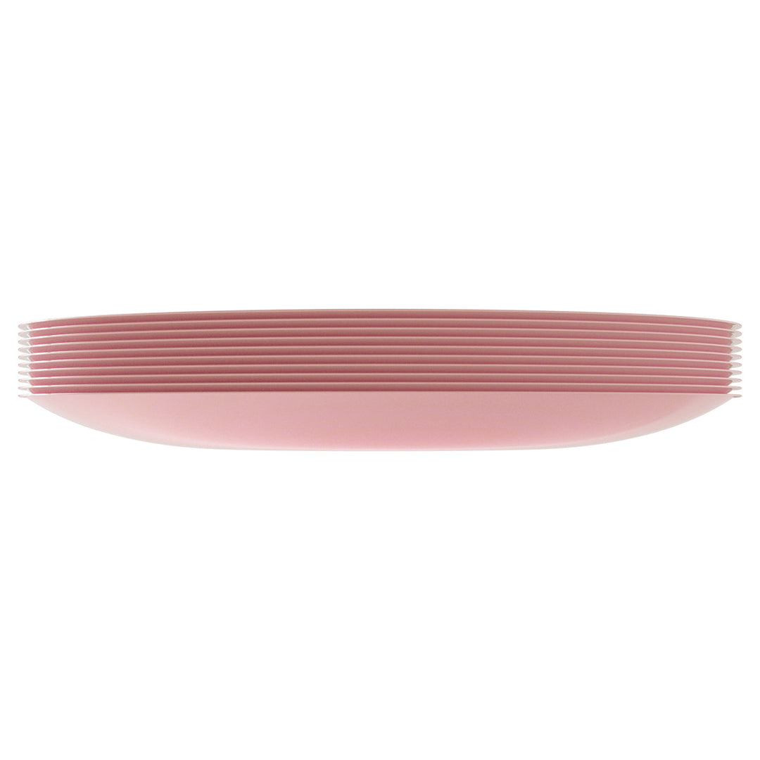 EP Curve Dinner Plate Blush + Silver
