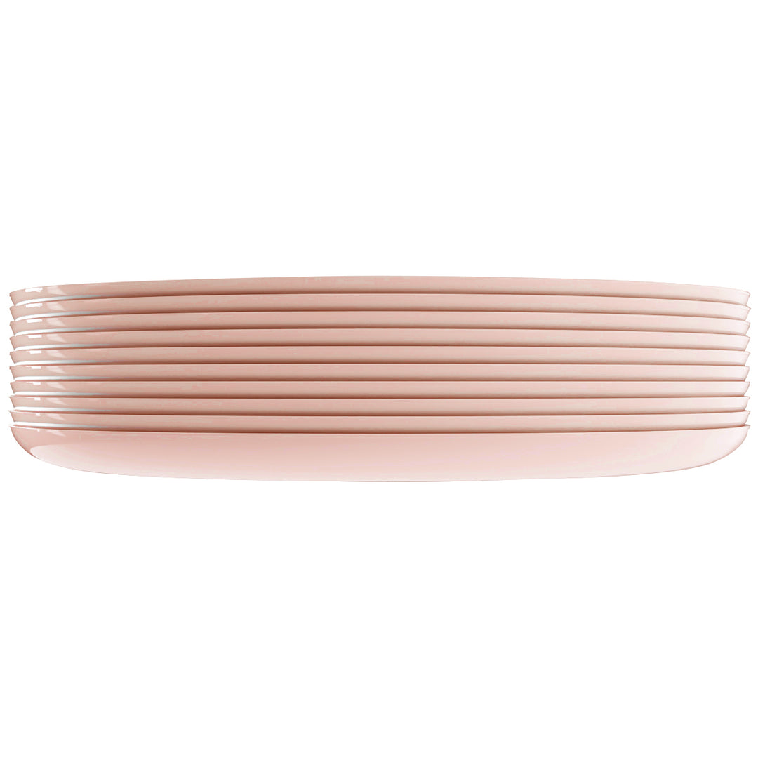 EP Edge Dinner Plate Blush + Silver