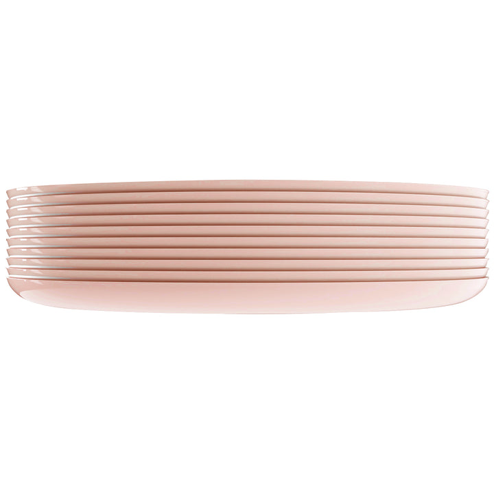 EP Edge Dinner Plate Blush + Silver