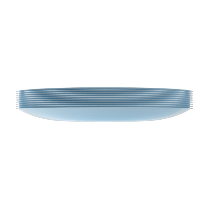 EP Curve Appetizer Plate Ice Blue + Gold