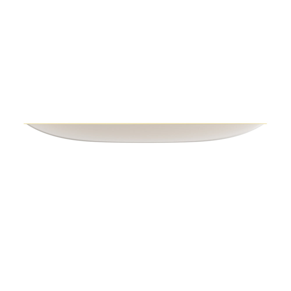 EP Curve Appetizer Plate Linen + Gold