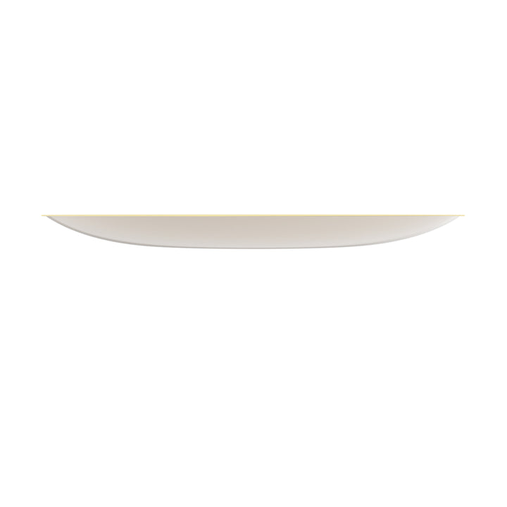 EP Curve Appetizer Plate Linen + Gold