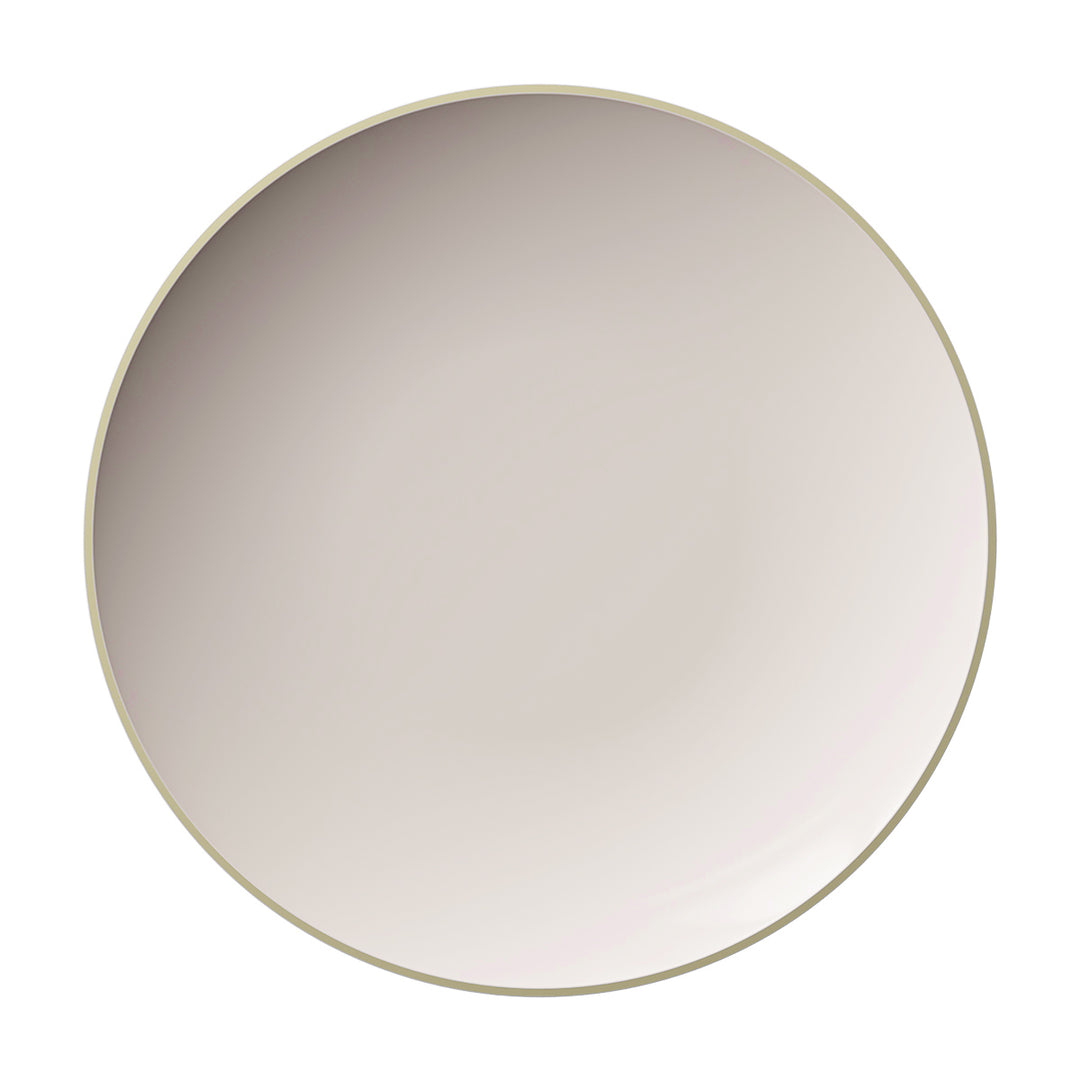 EP Curve Appetizer Plate Linen + Gold