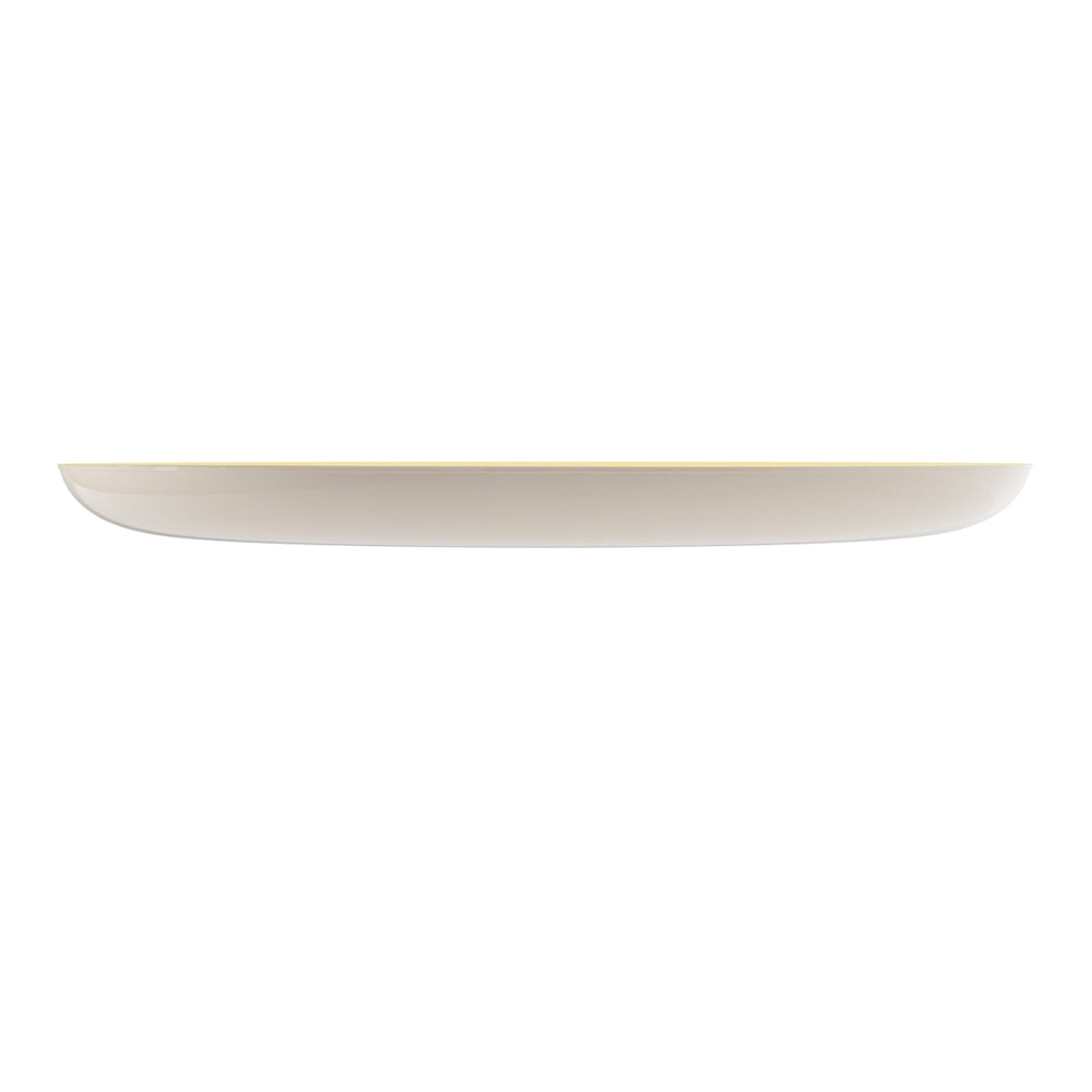 EP Edge Appetizer Plate Linen + Gold