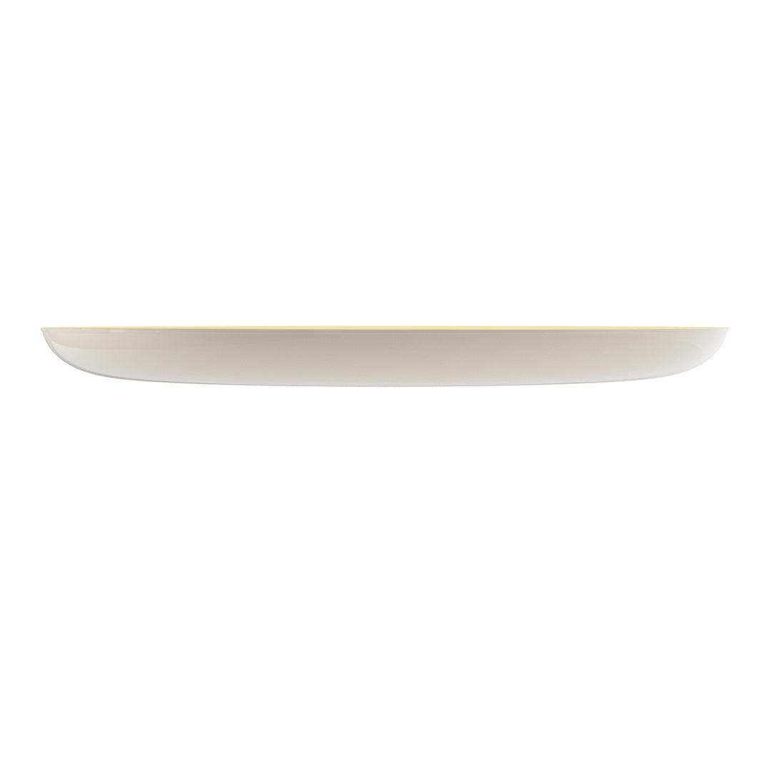EP Edge Appetizer Plate Linen + Gold
