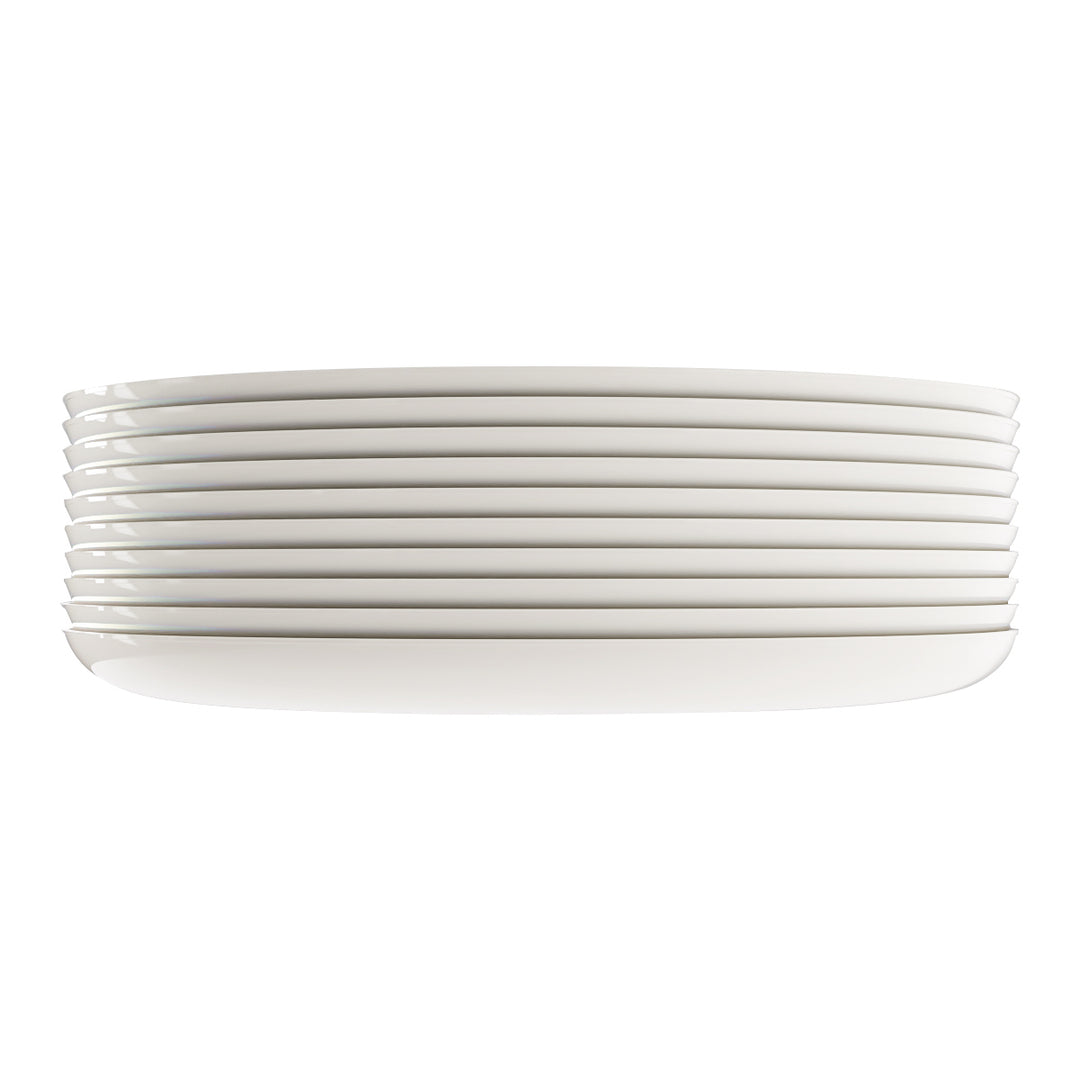 EP Edge Appetizer Plate Linen + Gold