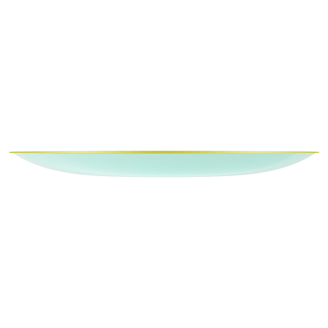 EP Curve Dinner Plate Mint + Gold