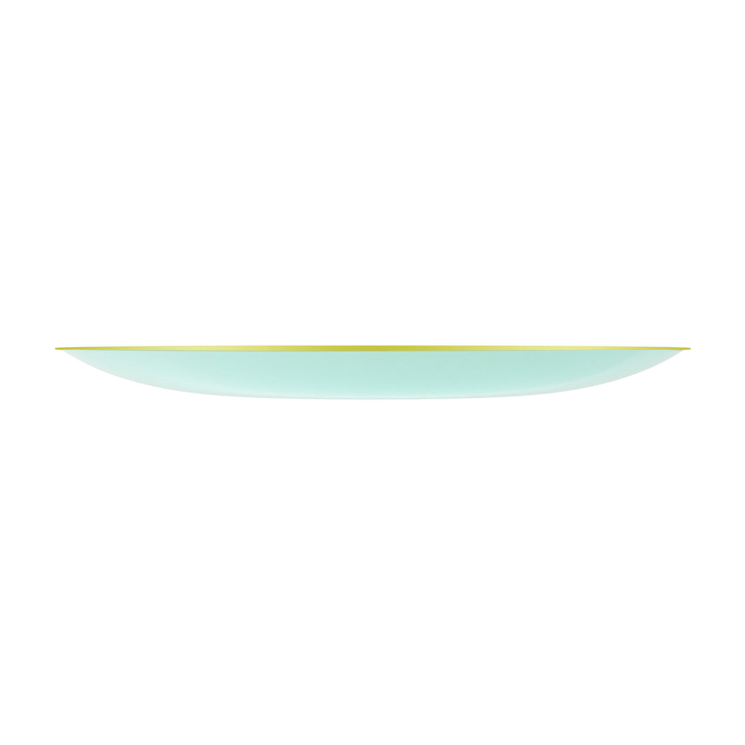EP Curve Appetizer Plate Mint + Gold