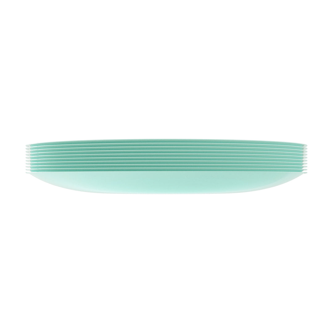 EP Curve Appetizer Plate Mint + Gold