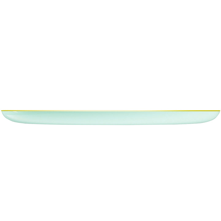EP Edge Dinner Plate Mint + Gold