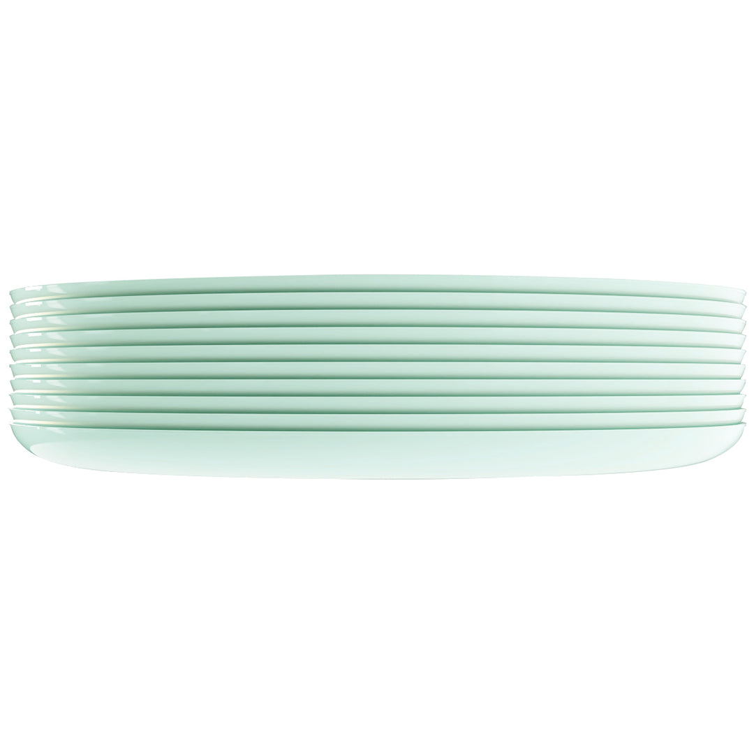 EP Edge Dinner Plate Mint + Gold