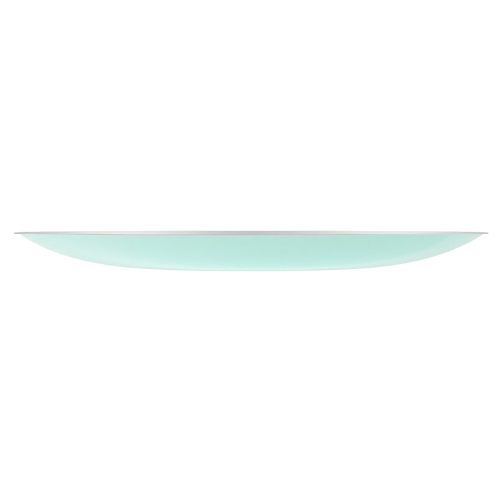 EP Curve Dinner Plate Mint + Silver