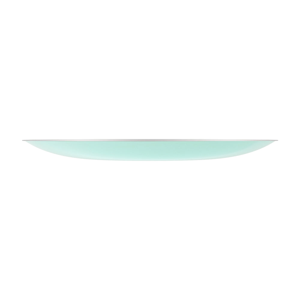 EP Curve Appetizer Plate Mint + Silver
