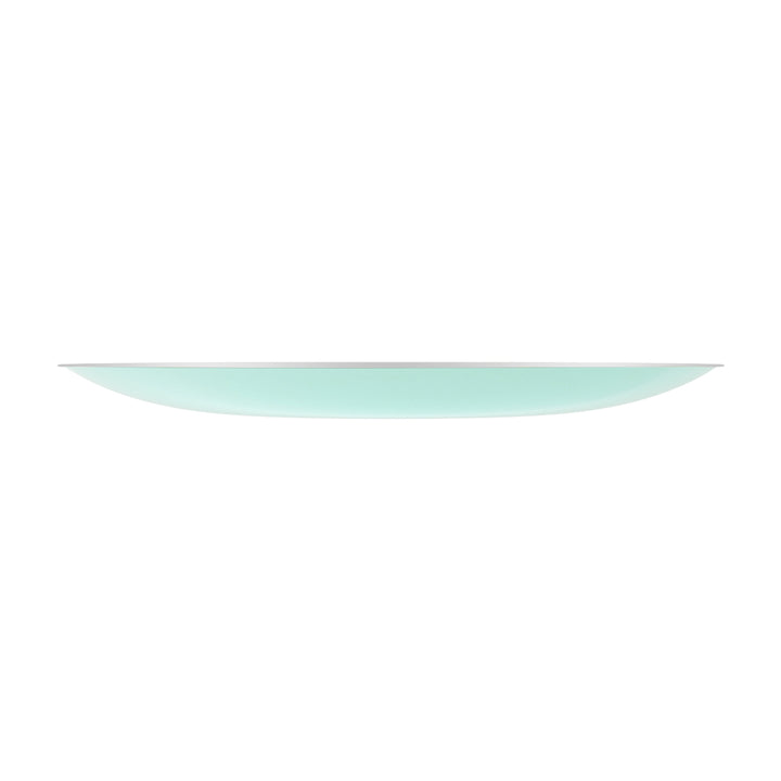 EP Curve Appetizer Plate Mint + Silver