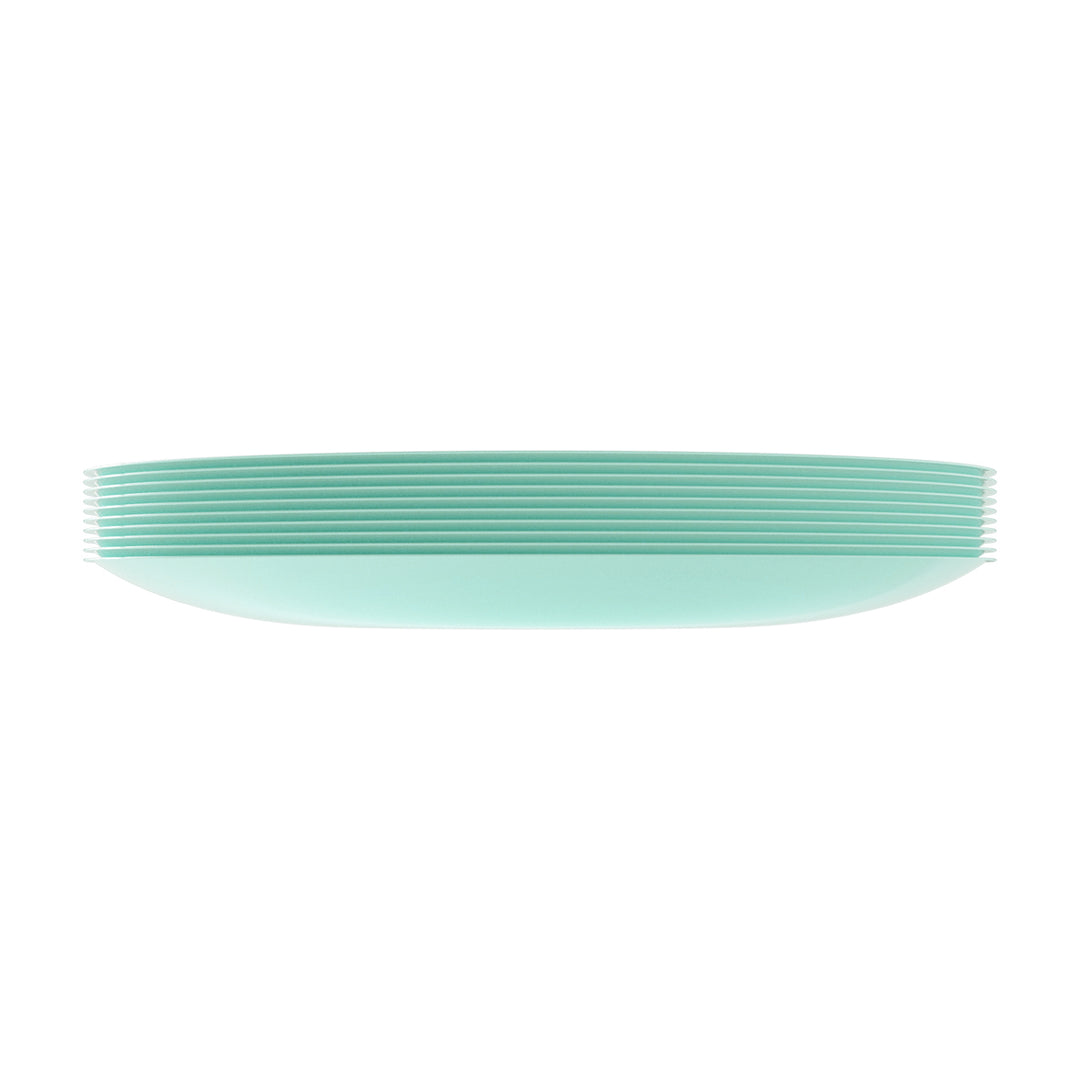 EP Curve Appetizer Plate Mint + Silver