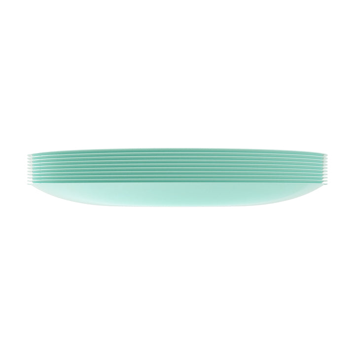 EP Curve Appetizer Plate Mint + Silver