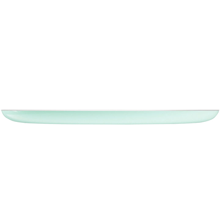 EP Edge Dinner Plate Mint + Silver