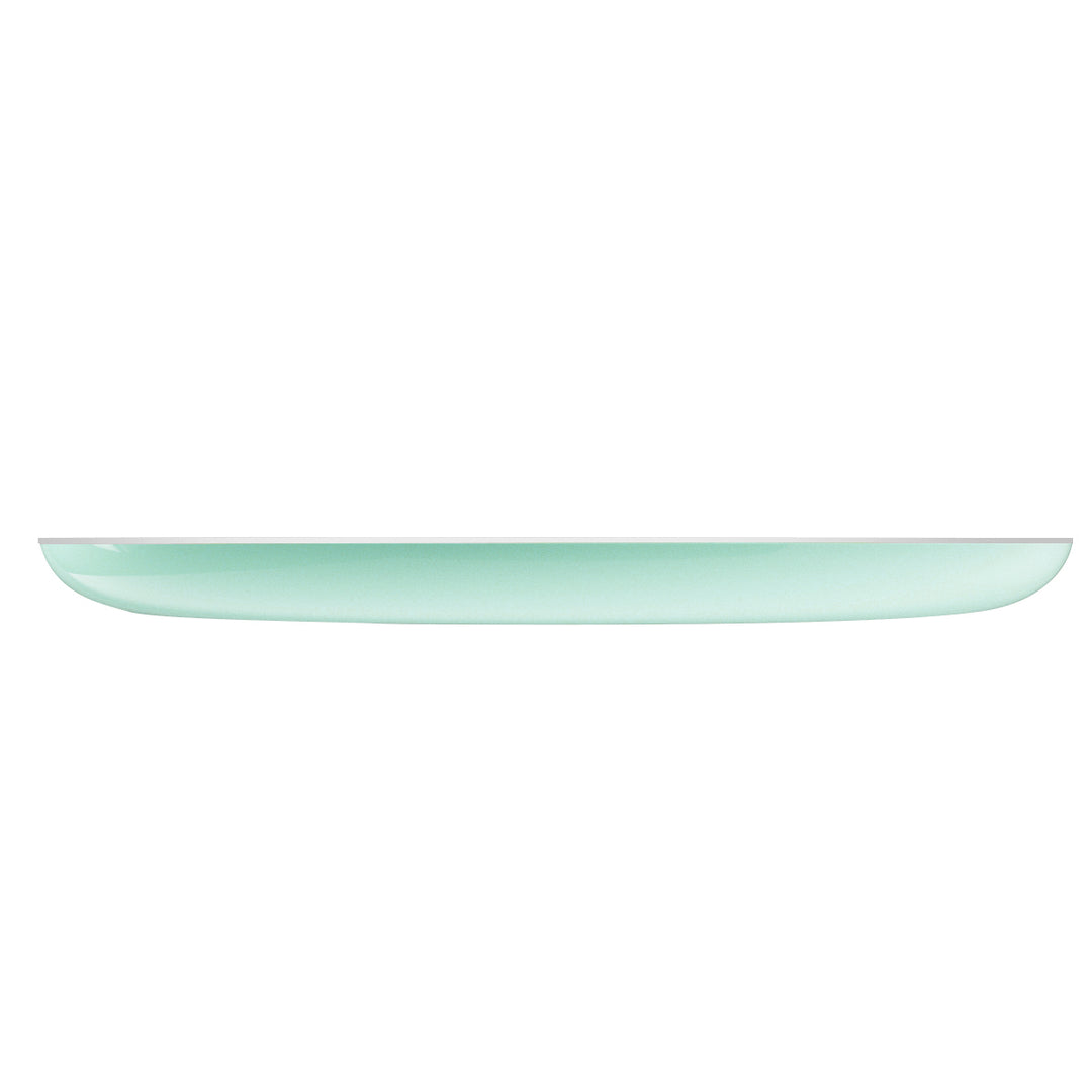EP Edge Appetizer Plate Mint + Silver