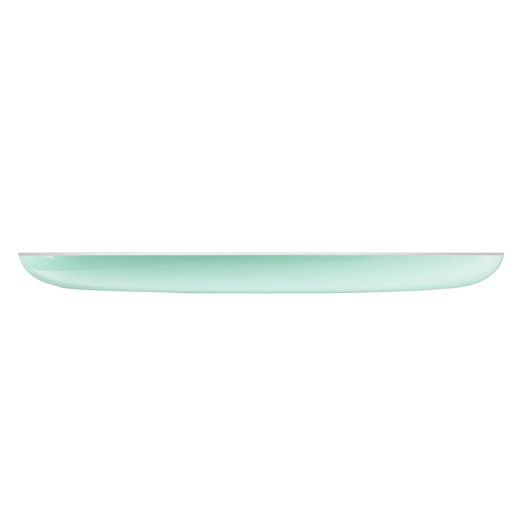 EP Edge Appetizer Plate Mint + Silver